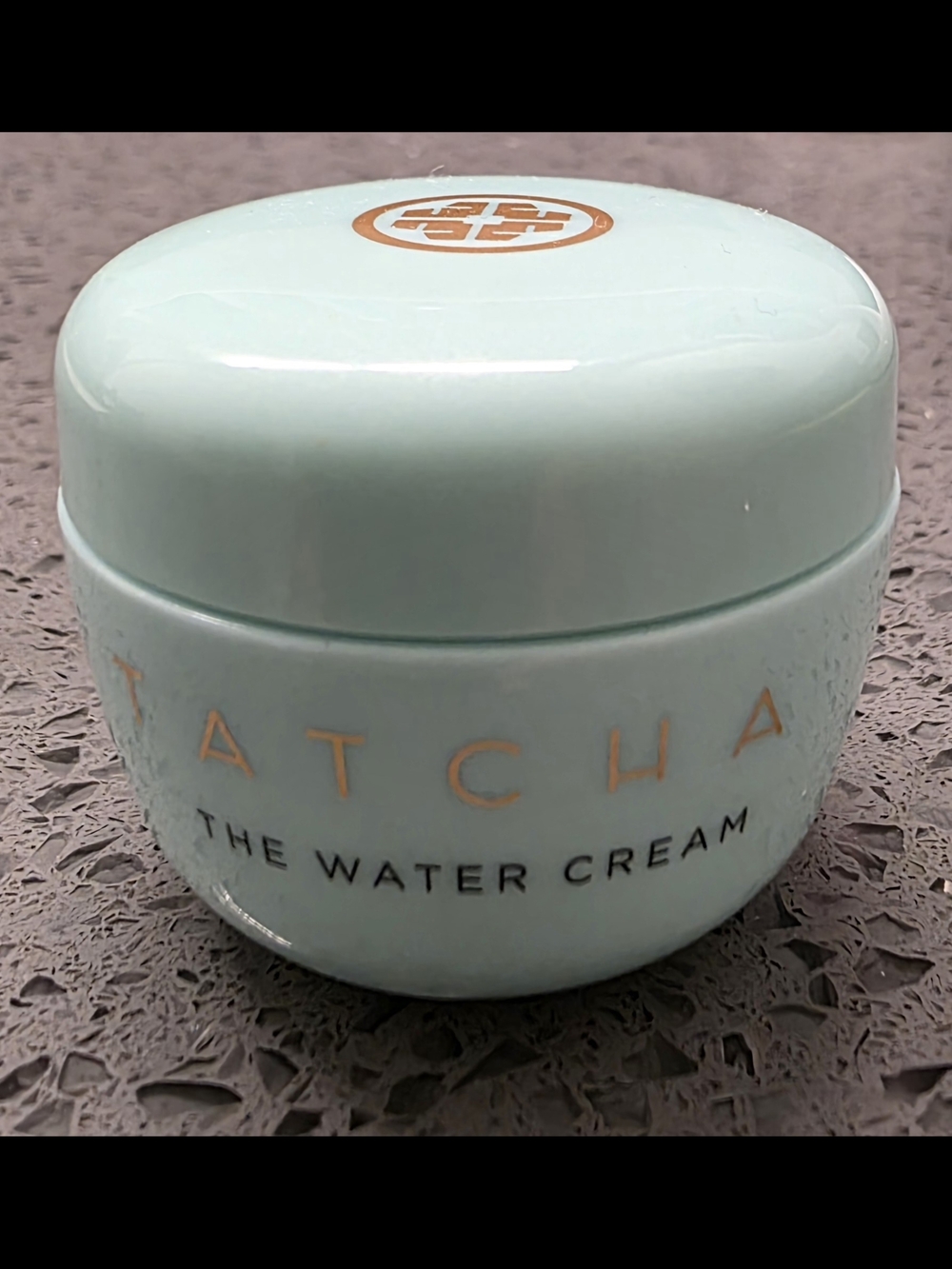 Tatcha The Water Cream - Light Aqua and Gold Packaging